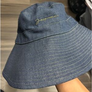 Jacquemus denim bucket  hat